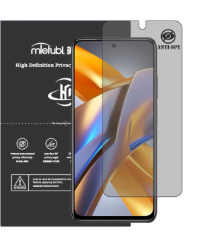 Гидрогелевая пленка антишпион Mietubl HD Privacy Screen Protector для POCO M5s
