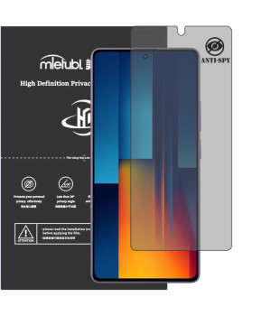 Гидрогелевая пленка антишпион Mietubl HD Privacy Screen Protector для POCO M6 Pro