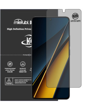 Гидрогелевая пленка антишпион Mietubl HD Privacy Screen Protector для POCO X6 Pro