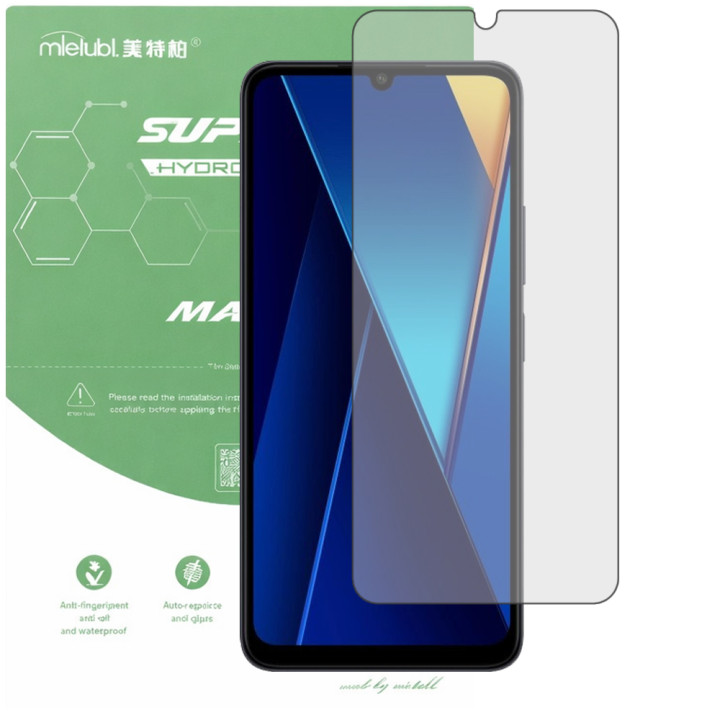 Гидрогелевая пленка матовая Mietubl Super TPU Matte для POCO C65