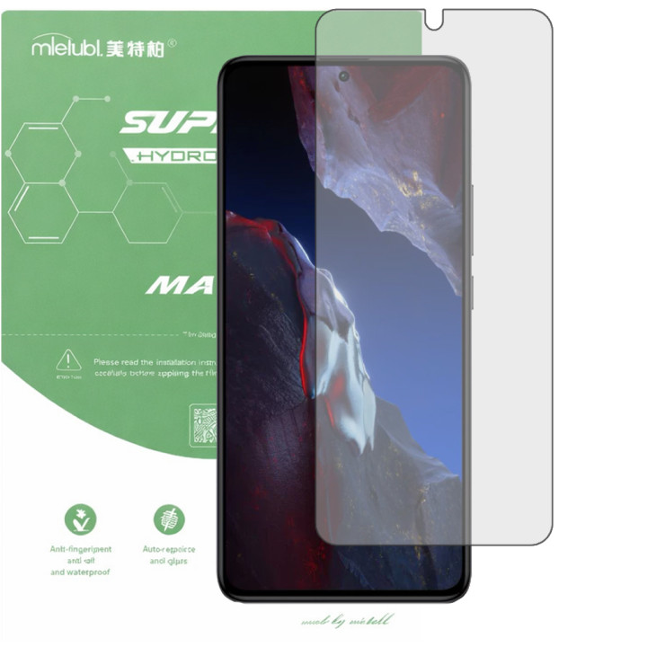 Гидрогелевая пленка матовая Mietubl Super TPU Matte для POCO F5 Pro
