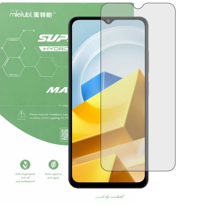 Гидрогелевая пленка матовая Mietubl Super TPU Matte для POCO M5