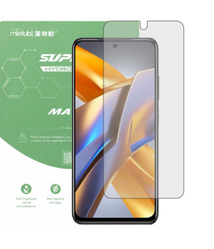 Гидрогелевая пленка матовая Mietubl Super TPU Matte для POCO M5s