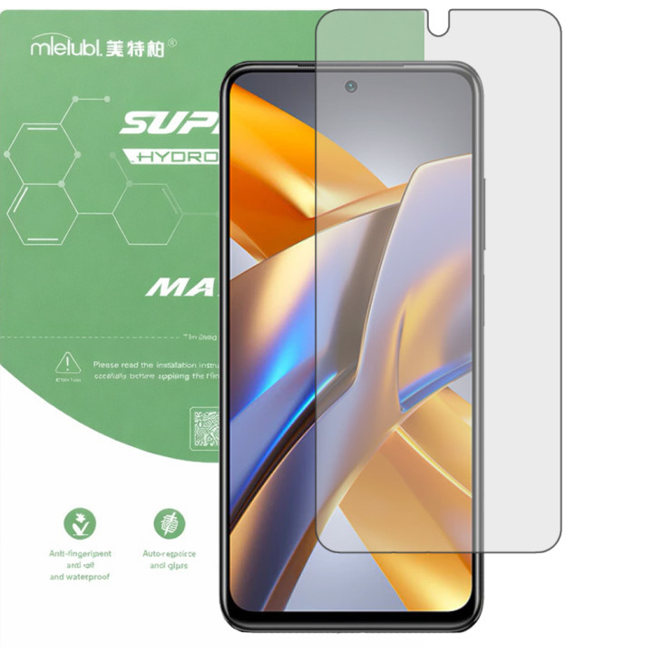 Гидрогелевая пленка матовая Mietubl Super TPU Matte для POCO M5s