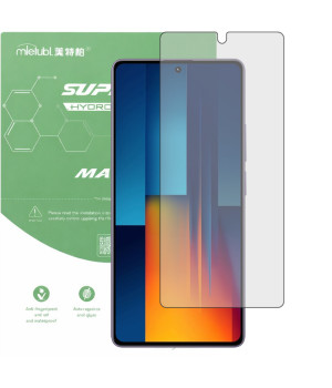 Гидрогелевая пленка матовая Mietubl Super TPU Matte для POCO M6 Pro