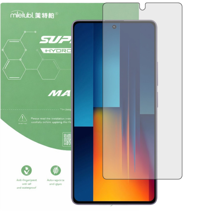 Гідрогелева плівка матова Mietubl Super TPU Matte для POCO M6 Pro