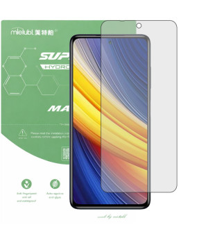 Гидрогелевая пленка матовая Mietubl Super TPU Matte для POCO X3 Pro