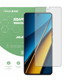 Гидрогелевая пленка матовая Mietubl Super TPU Matte для POCO X6