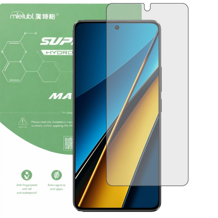 Гидрогелевая пленка матовая Mietubl Super TPU Matte для POCO X6