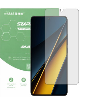 Гидрогелевая пленка матовая Mietubl Super TPU Matte для POCO X6 Pro