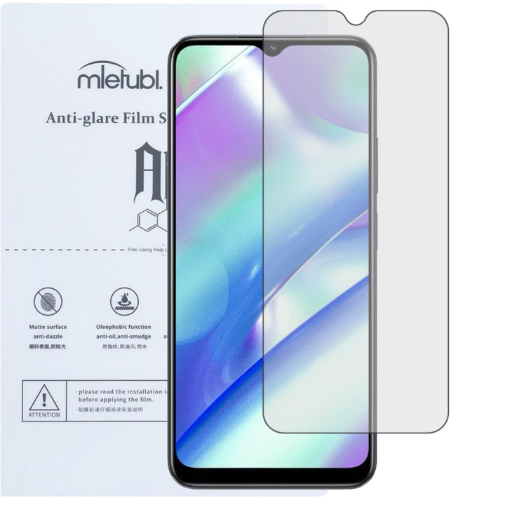 Гидрогелевая пленка Mietubl Anti-Glare для realme C33 Матовая