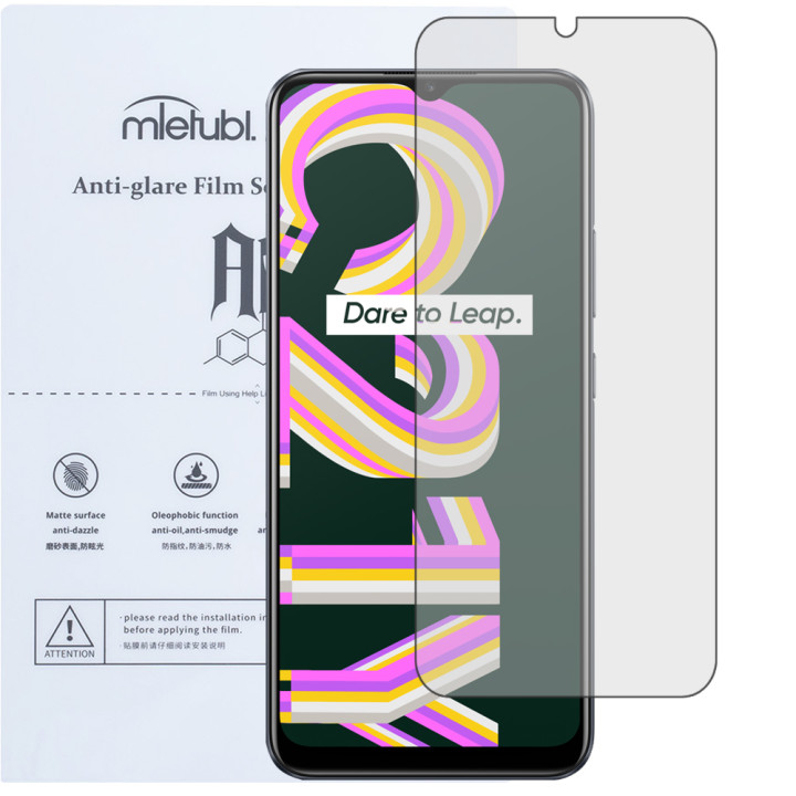 Гидрогелевая пленка Mietubl Anti-Glare для realme C21Y Матовая