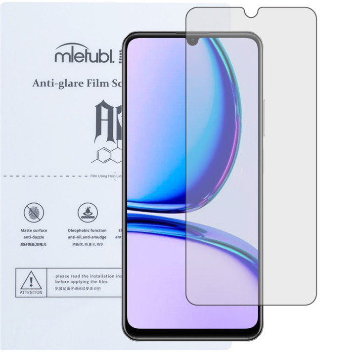 Гидрогелевая пленка Mietubl Anti-Glare для realme C53 Матовая