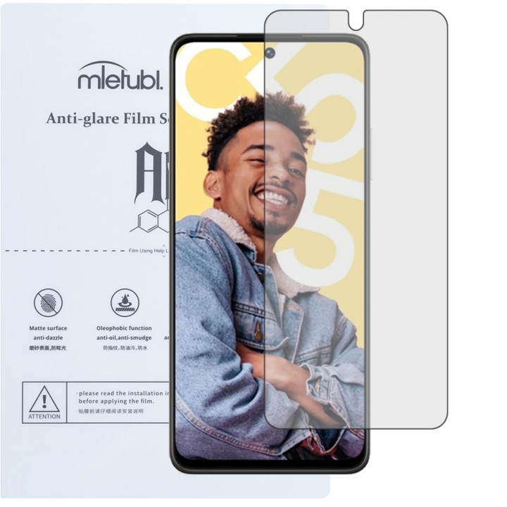 Гидрогелевая пленка Mietubl Anti-Glare для realme C55 Матовая