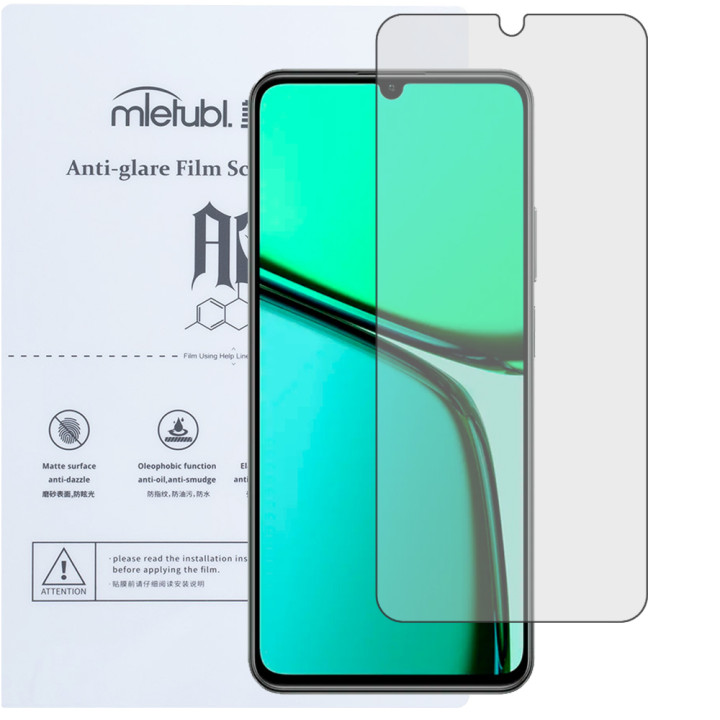 Гидрогелевая пленка Mietubl Anti-Glare для realme C61 Матовая