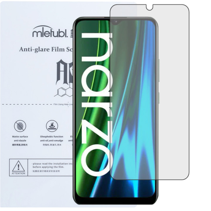 Гидрогелевая пленка Mietubl Anti-Glare для realme Narzo 50i Матовая