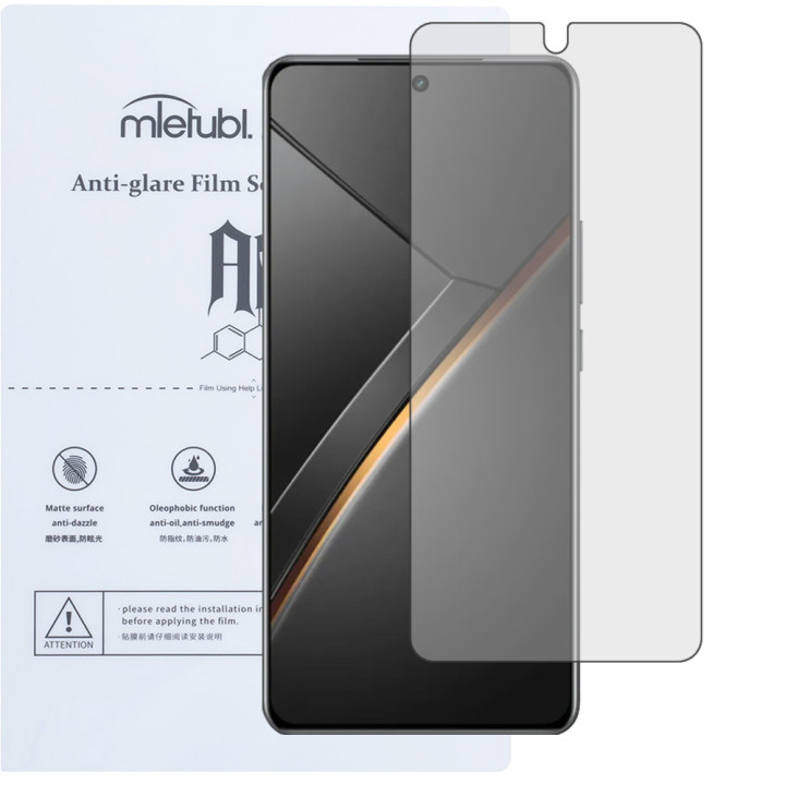 Гидрогелевая пленка Mietubl Anti-Glare для realme Neo 7 Матовая