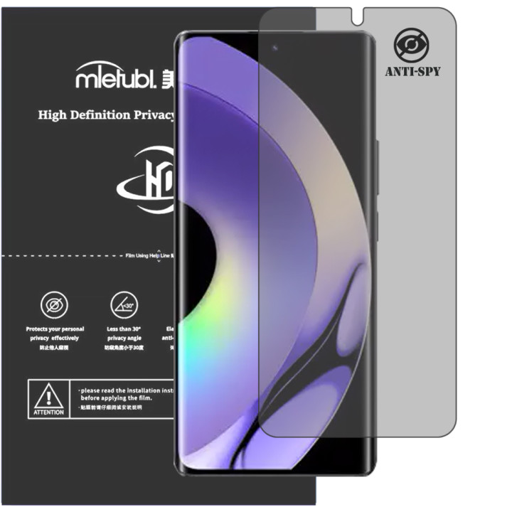 Гідрогелева плівка антишпигун Mietubl HD Privacy Screen Protector для realme 10 Pro+