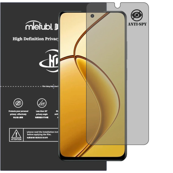 Гідрогелева плівка антишпигун Mietubl HD Privacy Screen Protector для realme 12X