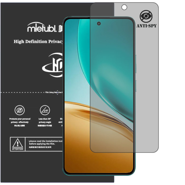 Гідрогелева плівка антишпигун Mietubl HD Privacy Screen Protector для realme 14