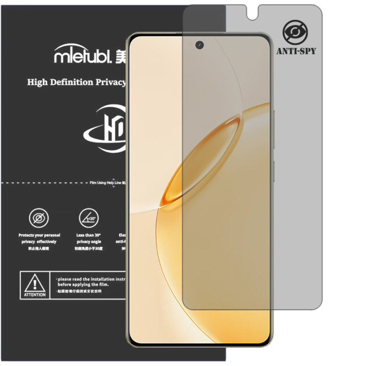 Гідрогелева плівка антишпигун Mietubl HD Privacy Screen Protector для realme 16 Pro+ 5G