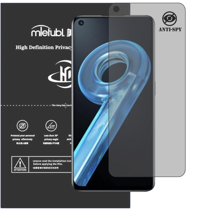 Гидрогелевая пленка антишпион Mietubl HD Privacy Screen Protector для realme 9i