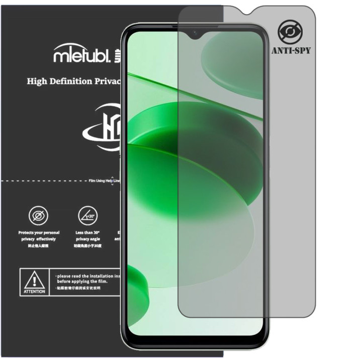 Гидрогелевая пленка антишпион Mietubl HD Privacy Screen Protector для realme C35