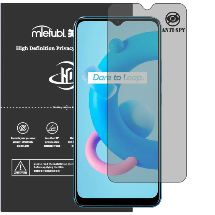 Гидрогелевая пленка антишпион Mietubl HD Privacy Screen Protector для realme C11 2021
