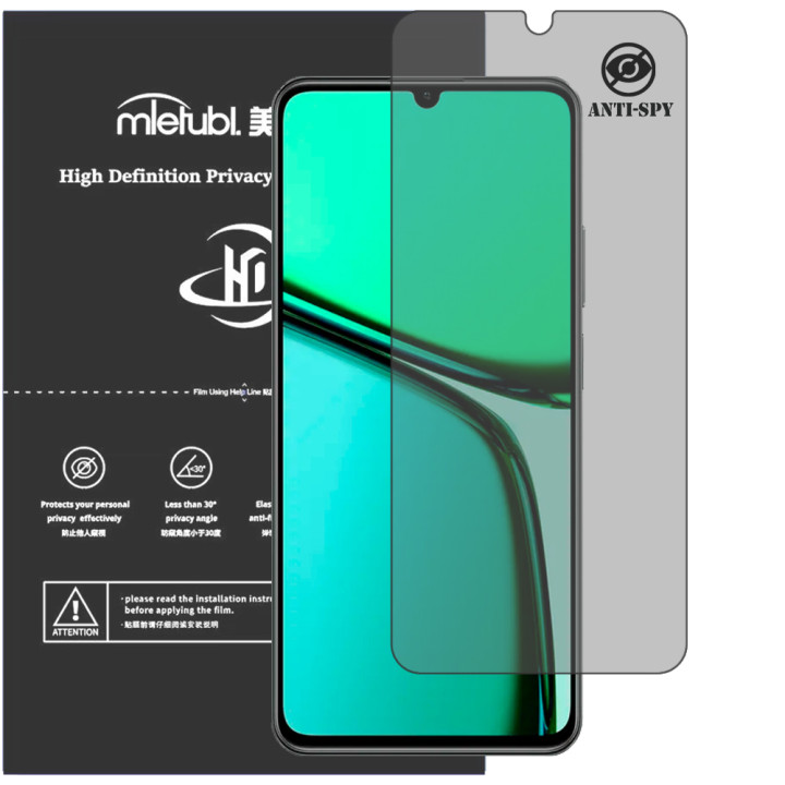 Гидрогелевая пленка антишпион Mietubl HD Privacy Screen Protector для realme C61
