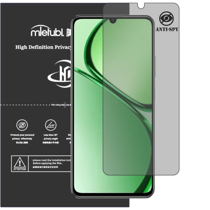 Гидрогелевая пленка антишпион Mietubl HD Privacy Screen Protector для realme C63