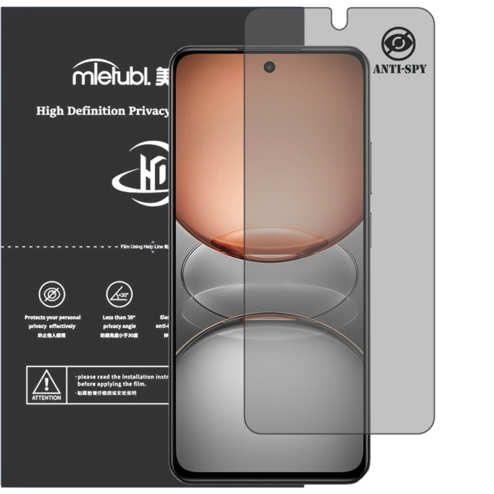 Гидрогелевая пленка антишпион Mietubl HD Privacy Screen Protector для realme C75