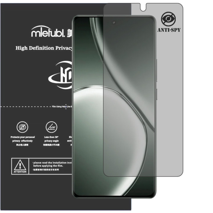 Гидрогелевая пленка антишпион Mietubl HD Privacy Screen Protector для realme GT 6T