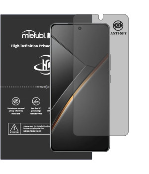 Гидрогелевая пленка антишпион Mietubl HD Privacy Screen Protector для realme Neo 7