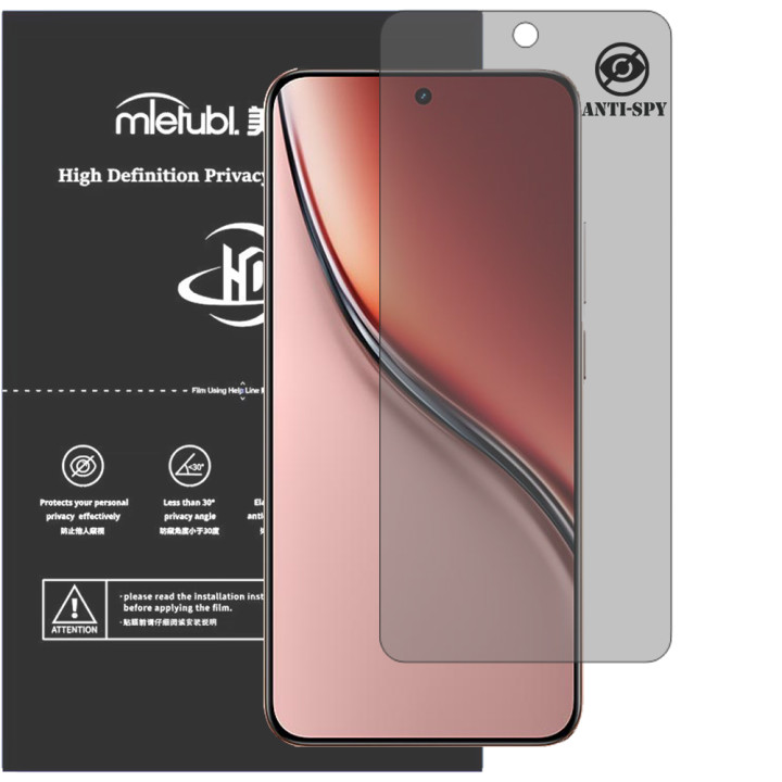 Гідрогелева плівка антишпигун Mietubl HD Privacy Screen Protector для realme P3 Ultra