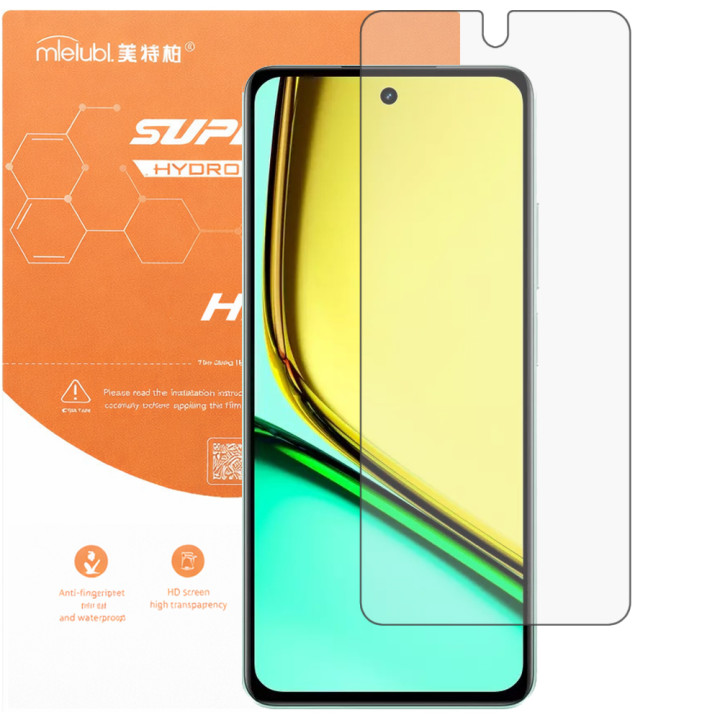 Гидрогелевая пленка Mietubl Super TPU HD для realme C67