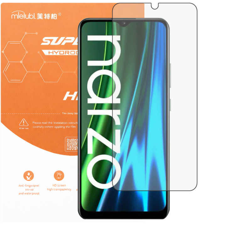 Гидрогелевая пленка Mietubl Super TPU HD для realme Narzo 50i