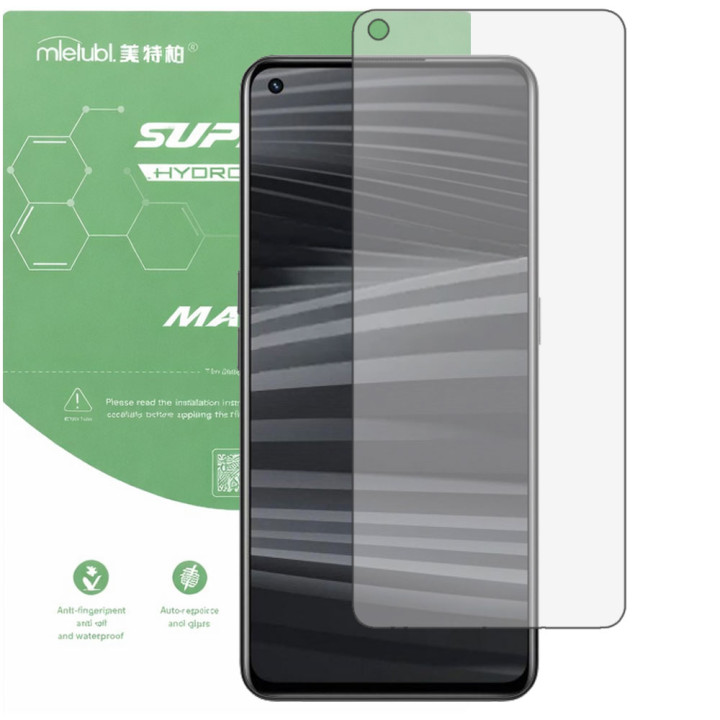 Гидрогелевая пленка матовая Mietubl Super TPU Matte для realme GT2