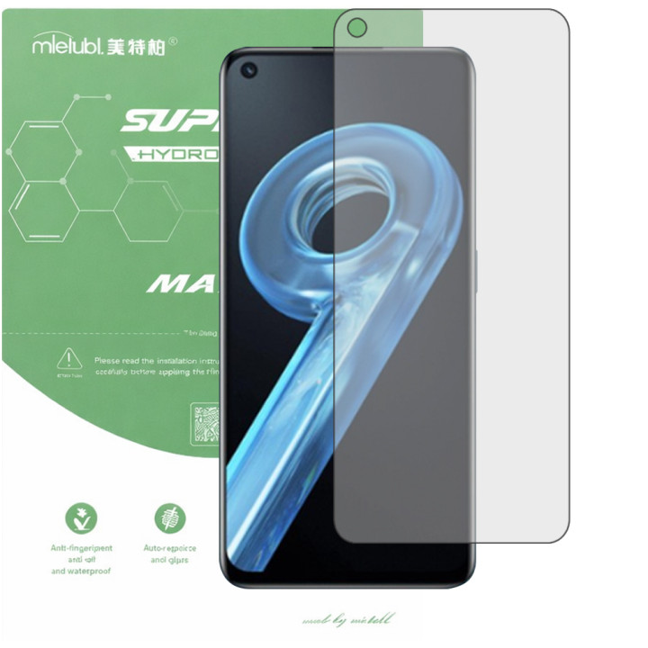 Гидрогелевая пленка матовая Mietubl Super TPU Matte для realme 9i