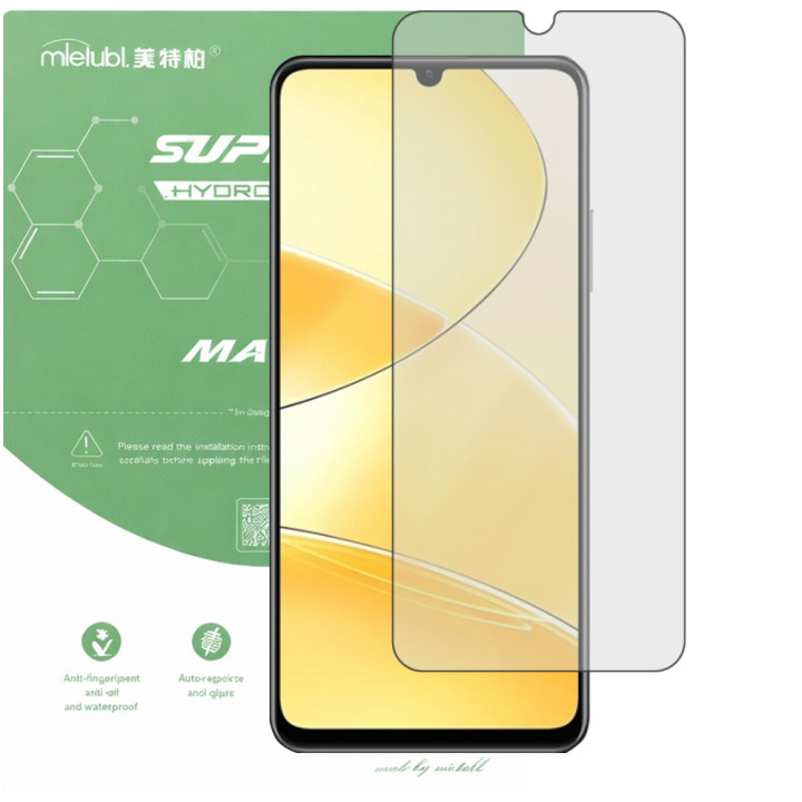 Гидрогелевая пленка матовая Mietubl Super TPU Matte для realme C51