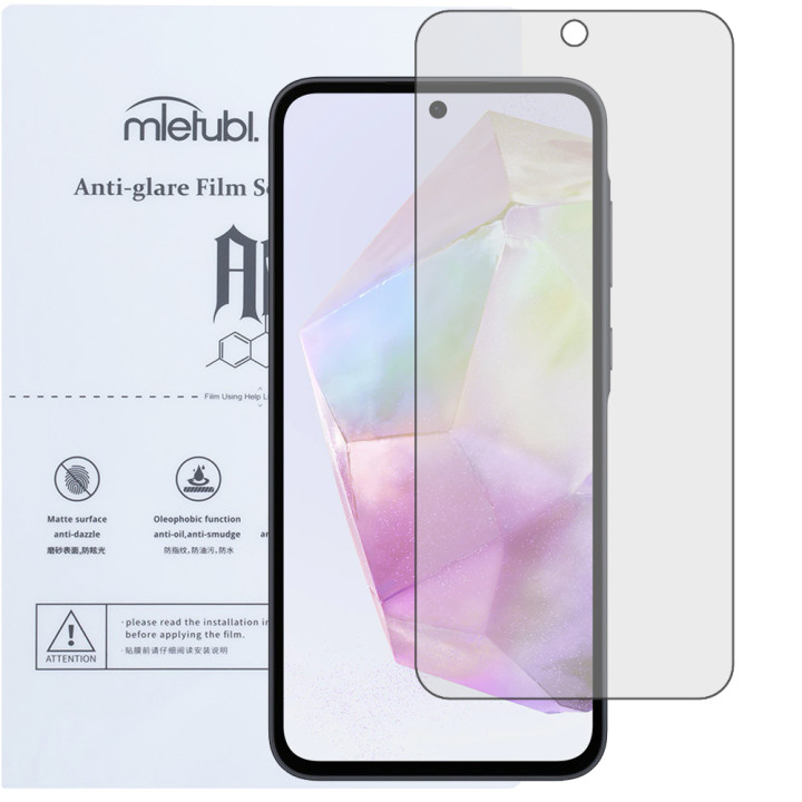 Гидрогелевая пленка Mietubl Anti-Glare для Samsung Galaxy A35 5G Матовая