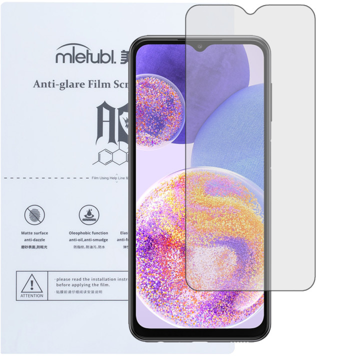 Гидрогелевая пленка Mietubl Anti-Glare для Samsung Galaxy A23 Матовая