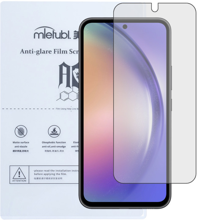 Гидрогелевая пленка Mietubl Anti-Glare для Samsung Galaxy A54 5G Матовая