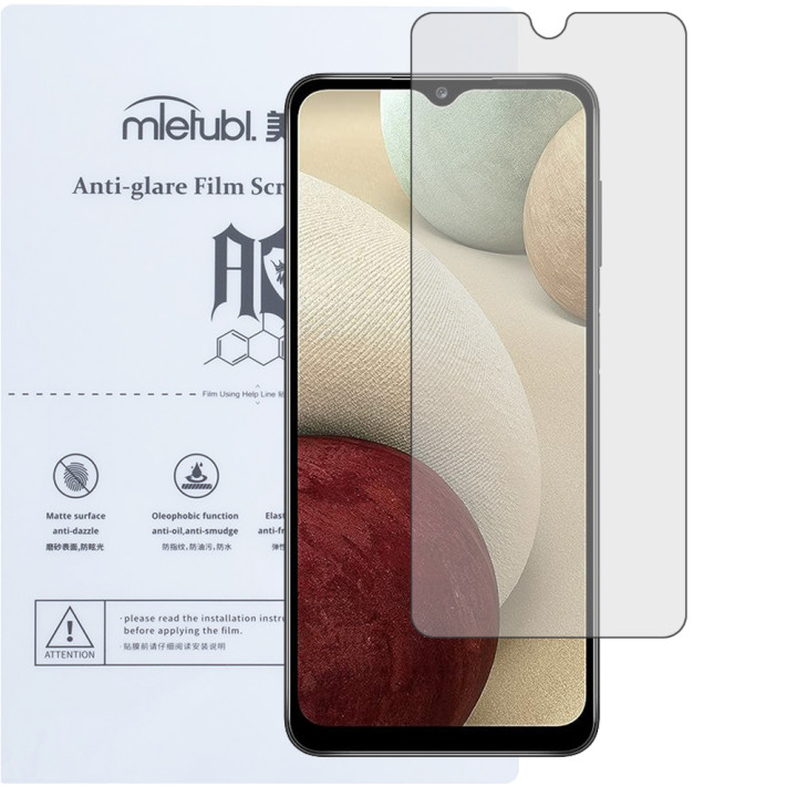 Гідрогелева плівка Mietubl Anti-Glare для Samsung Galaxy A12 Матова