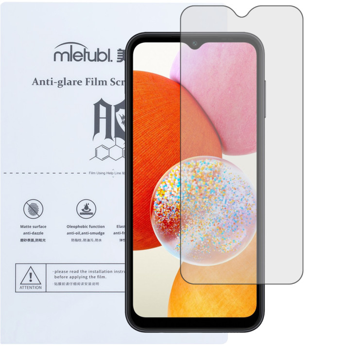 Гідрогелева плівка Mietubl Anti-Glare для Samsung Galaxy A14 5G Матова