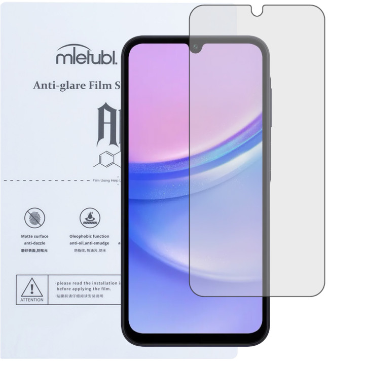 Гидрогелевая пленка Mietubl Anti-Glare для Samsung Galaxy A15 Матовая
