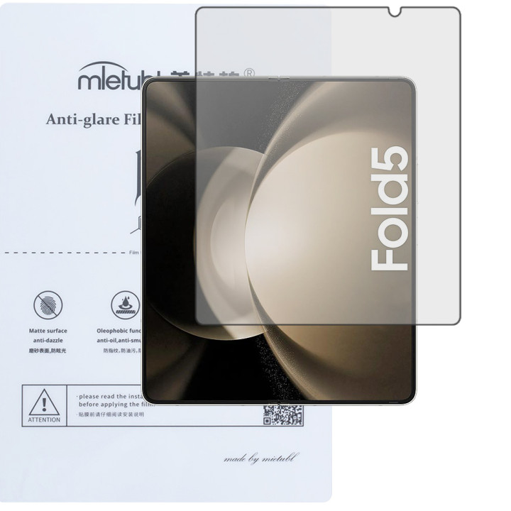Гідрогелева плівка Mietubl Anti-Glare для Samsung Galaxy Fold5 Inner Матова