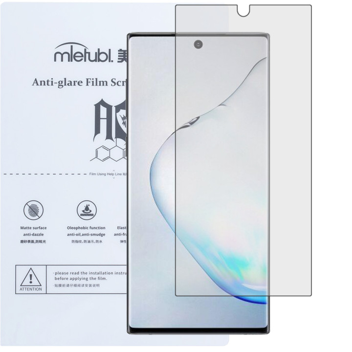 Гидрогелевая пленка Mietubl Anti-Glare для Samsung Galaxy Note 10 Матовая