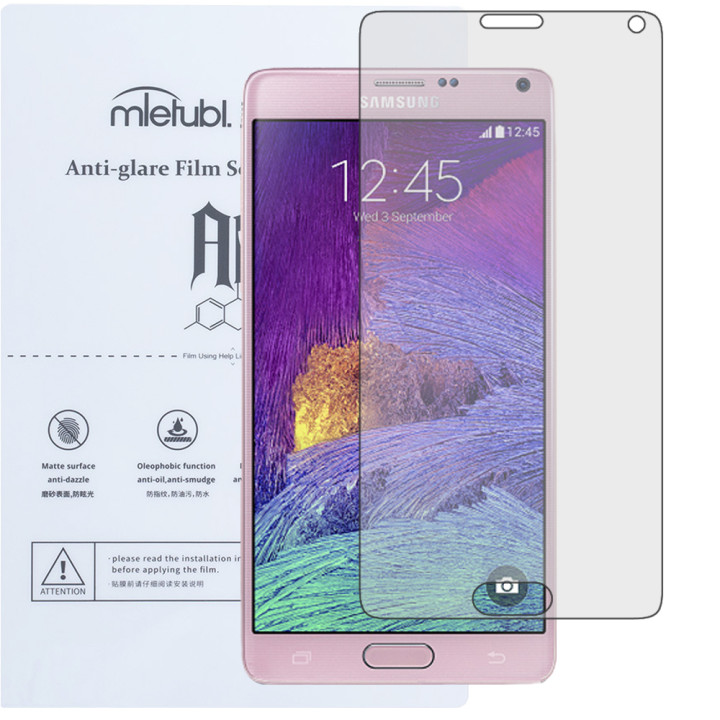 Гидрогелевая пленка Mietubl Anti-Glare для Samsung Galaxy Note 4 Матовая