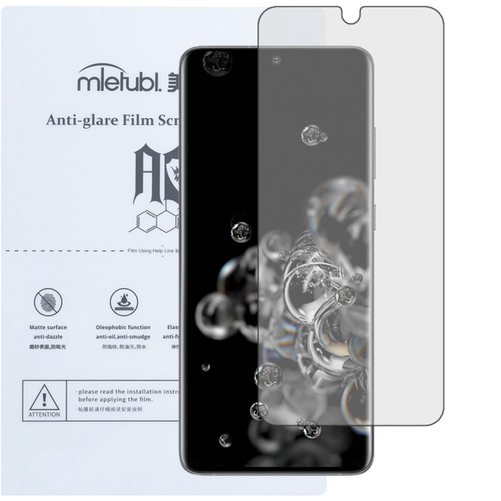 Гидрогелевая пленка Mietubl Anti-Glare для Samsung Galaxy S20 Ultra Матовая