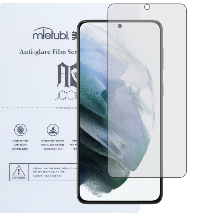 Гідрогелева плівка Mietubl Anti-Glare для Samsung Galaxy S21+ Матова